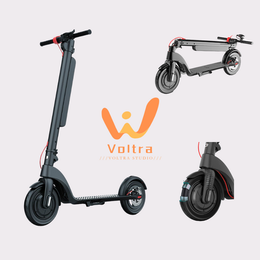 X8 Best Foldable Electric Scooter for Urban Commute - 25MPH Max Speed & LED Display | Free Shipping